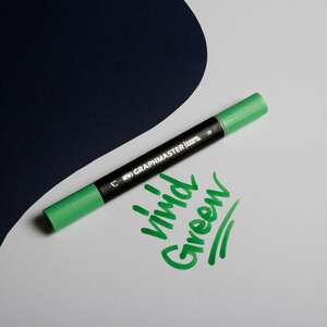 Graphmaster - Graphmaster Alkol Bazlı Marker Vivid Green