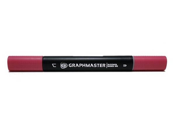 Graphmaster Alkol Bazlı Marker Vivid Red - 1