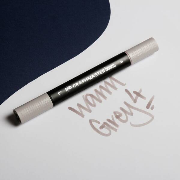 Graphmaster Alkol Bazlı Marker Warm Grey 4 - 2