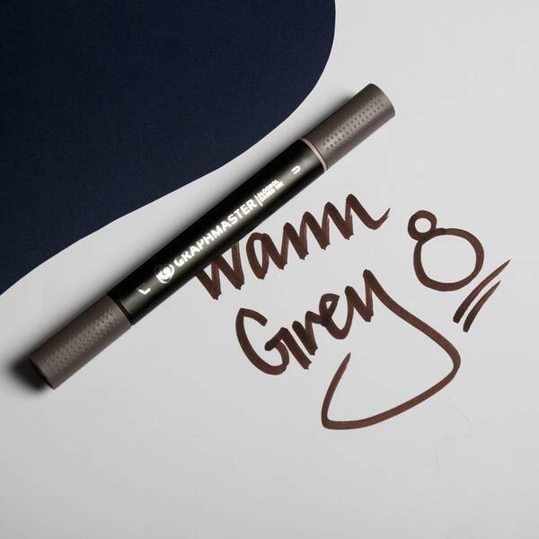 Graphmaster Alkol Bazlı Marker Warm Grey 8 - 1