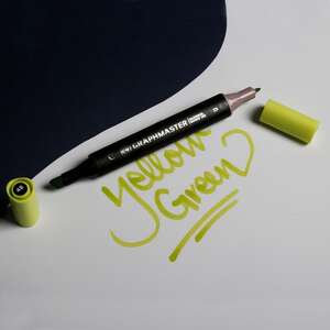 Graphmaster Alkol Bazlı Marker Yellow Green - 1