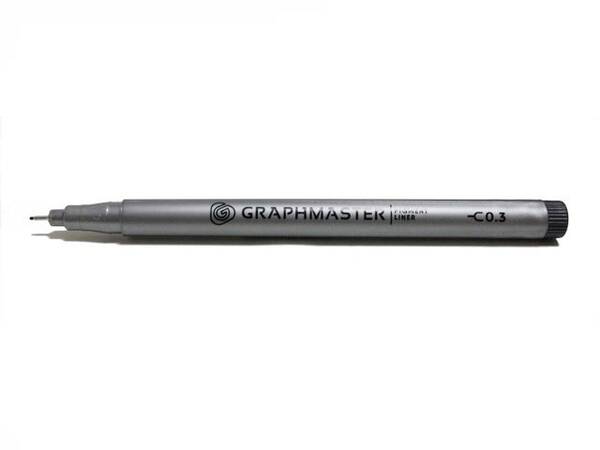 Graphmaster Pigment Liner Çizim Kalemi 0.3 - 1