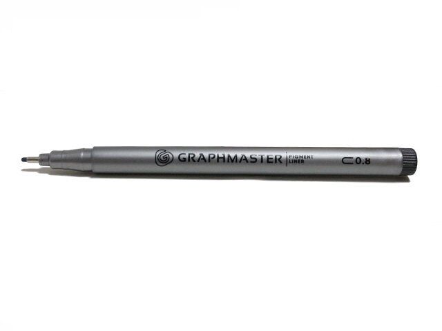 Graphmaster Pigment Liner Çizim Kalemi 0.8