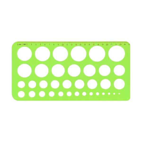 Hatas Daire Şablonu 1-35mm Ekonomik 02271 - 1