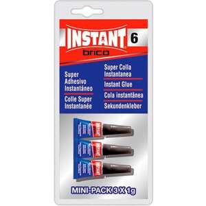 Instant Blister 6 Cyqano Acrilate 3Unit X 1G - Instant