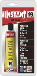 Instant - Instant Double Blister 19 Adhesive For Textil 30Ml