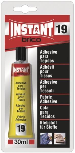 Instant Double Blister 19 Adhesive For Textil 30Ml