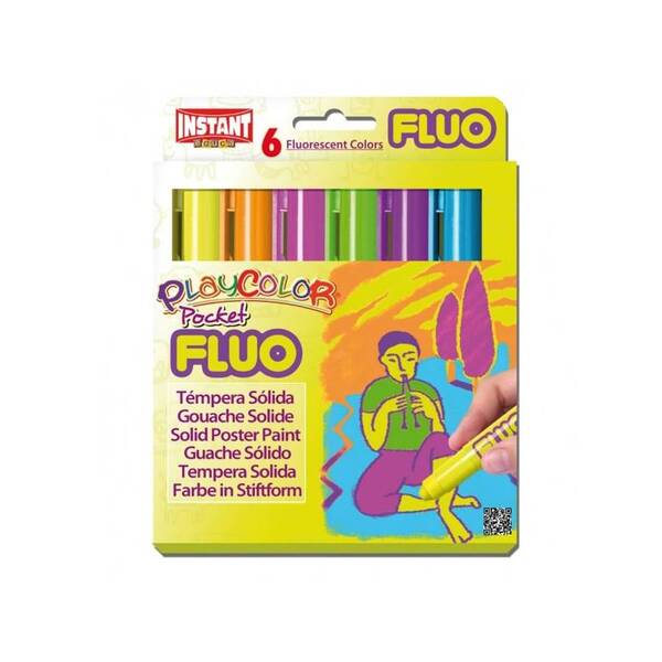 Instant Fluo Pocket Set Assorted 6'lı - 1