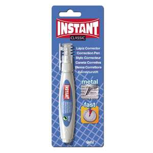 Instant Metal Tip Correction Pen 9Ml Blister(1) - Instant