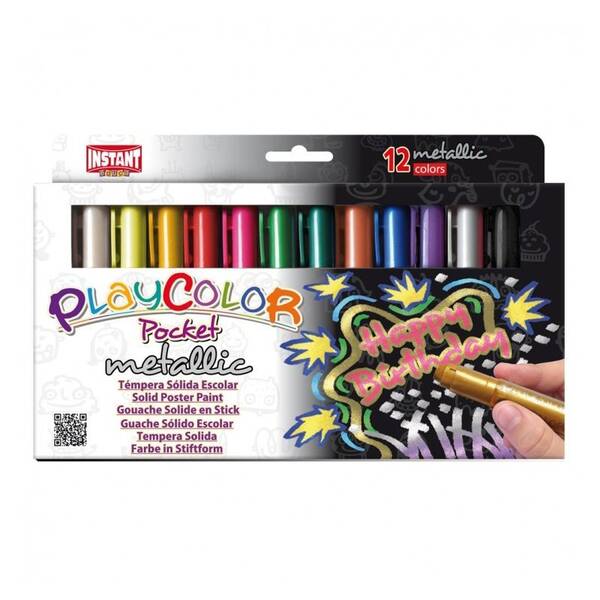 Instant Metallic Pocket Set Assorted 12'Li - 1