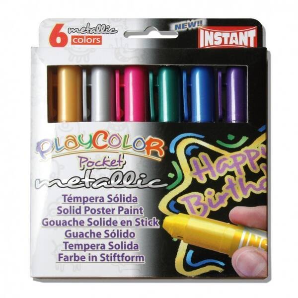 Instant Metallic Pocket Set Assorted 6'lı - 1