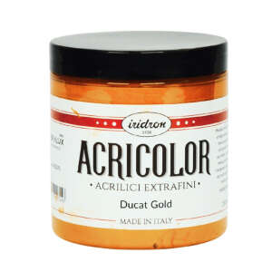 Iridron Acricolor Akrilik Boya 250 ML Ducat Gold - Iridron