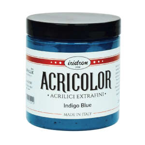Iridron Acricolor Akrilik Boya 250 ML Indigo Blue - Iridron