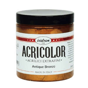 Iridron Acricolor Akrilik Boya 250 ML Antique Bronze - Iridron