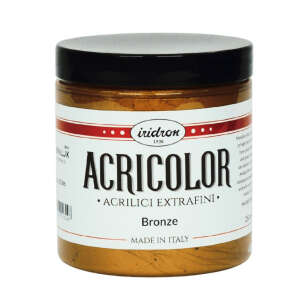Iridron Acricolor Akrilik Boya 250 ML Bronze - Iridron