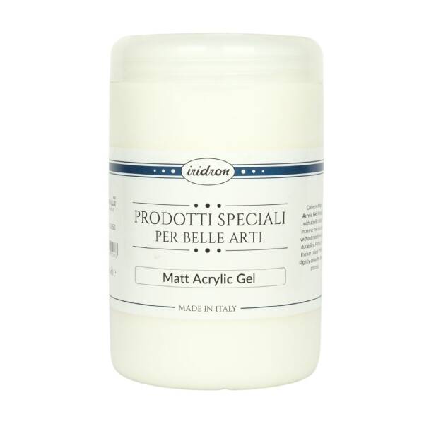 Iridron Medium 1000 ML Acrylic Gel Matt - 1