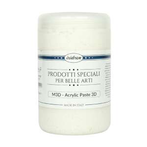 Iridron Medium 1000 ML Acrylic Paste White - Iridron