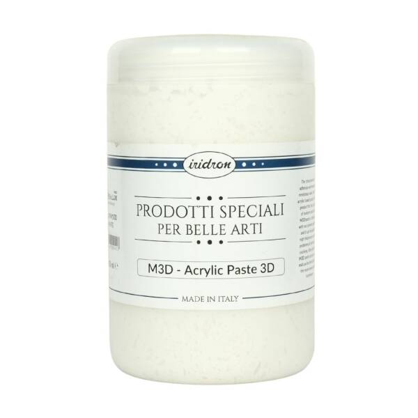Iridron Medium 1000 ML Acrylic Paste White - 1