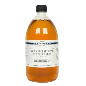 Iridron Medium 1000 ML Boiled Linseed Oil - Iridron