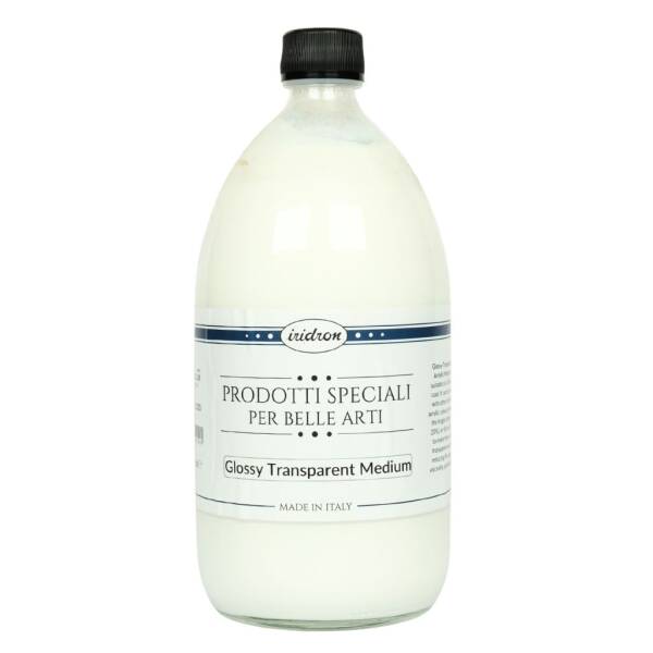 Iridron Medium 1000 ML Transparent Acrylic Medium Gloss - 1
