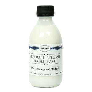 Iridron Medium 250 ML Transparent Acrylic Medium Matt - Iridron