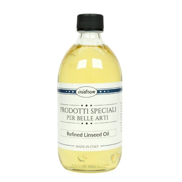Iridron Medium 500 ML Refined Linseed Oil - 1