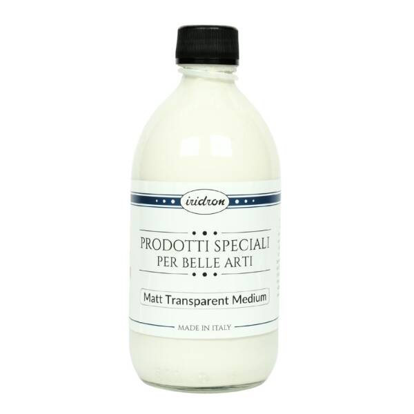 Iridron Medium 500 ML Transparent Acrylic Medium Matt - 1