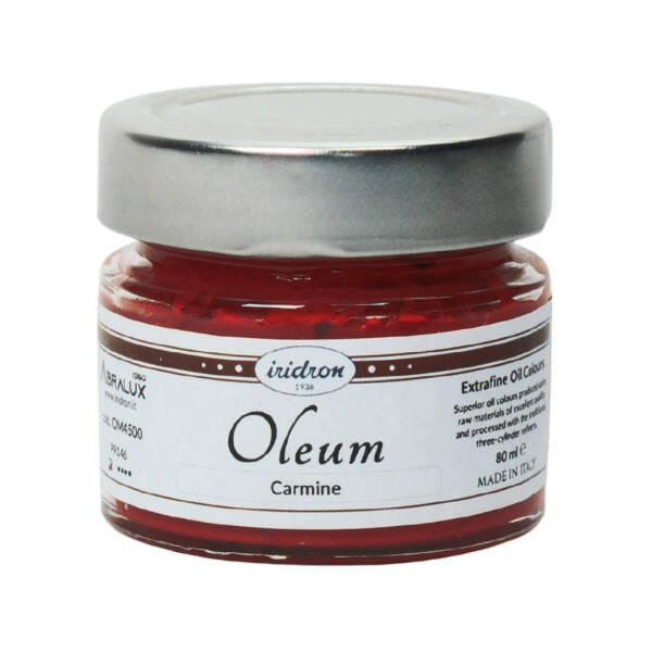 Iridron Oleum Yağlı Boya 80 ML Carmine - 1