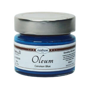 Iridron Oleum Yağlı Boya 80 ML Cerulean Blue - Iridron