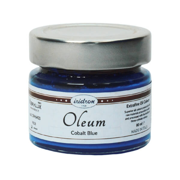 Iridron Oleum Yağlı Boya 80 ML Cobalt Blue - 1