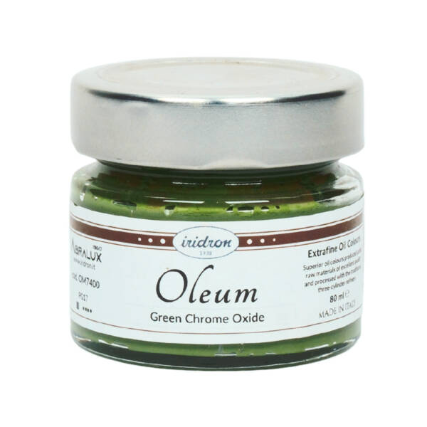 Iridron Oleum Yağlı Boya 80 ML Green Chrome Oxide - 1