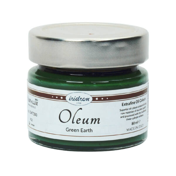 Iridron Oleum Yağlı Boya 80 ML Green Earth - 1