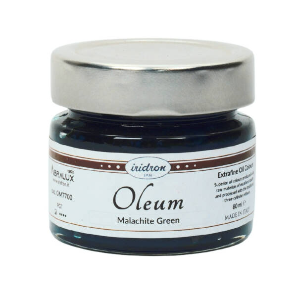 Iridron Oleum Yağlı Boya 80 ML Malachite Green - 1