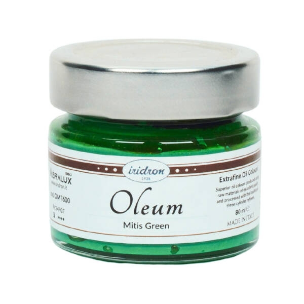Iridron Oleum Yağlı Boya 80 ML Mitis Green - 1