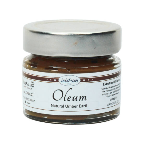 Iridron Oleum Yağlı Boya 80 ML Natural Umber Earth - 1