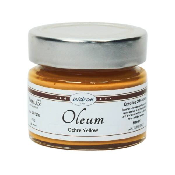 Iridron Oleum Yağlı Boya 80 ML Ochre Yellow - 1