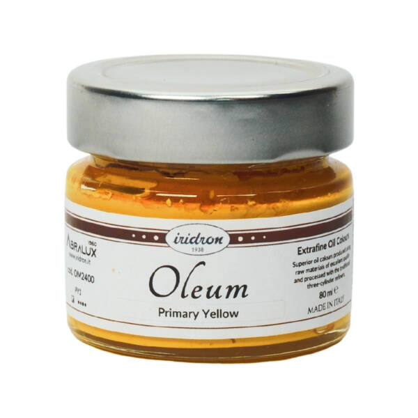 Iridron Oleum Yağlı Boya 80 ML Primary Yellow - 1