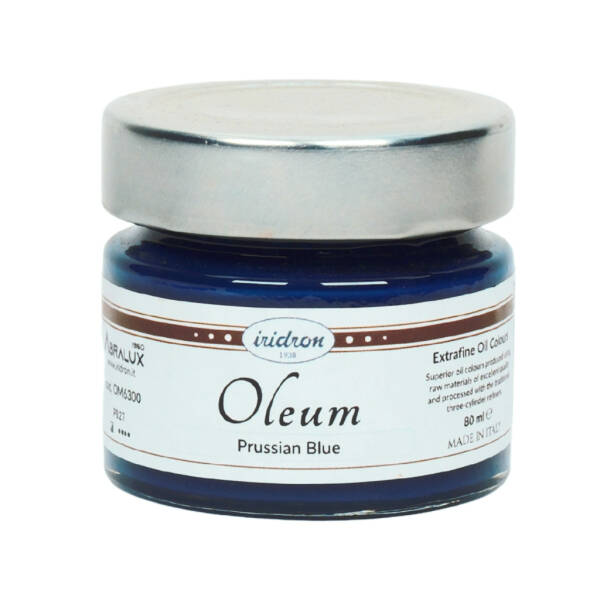 Iridron Oleum Yağlı Boya 80 ML Prussian Blue - 1