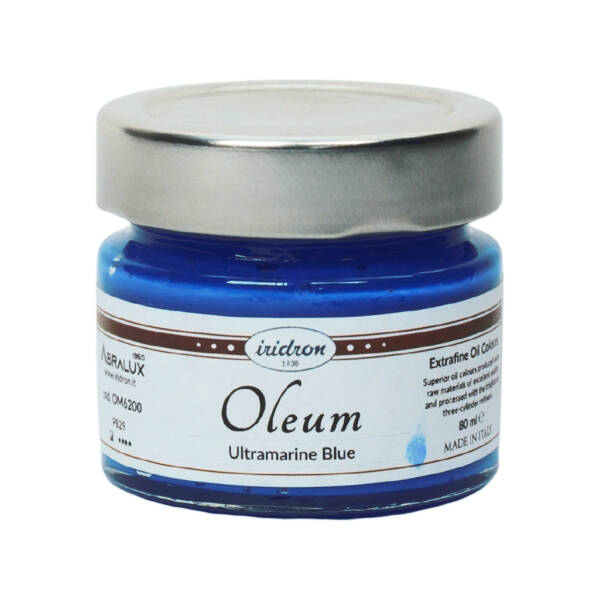 Iridron Oleum Yağlı Boya 80 ML Ultramarine Blue - 1