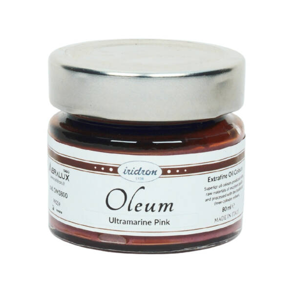 Iridron Oleum Yağlı Boya 80 ML Ultramarine Pink - 1