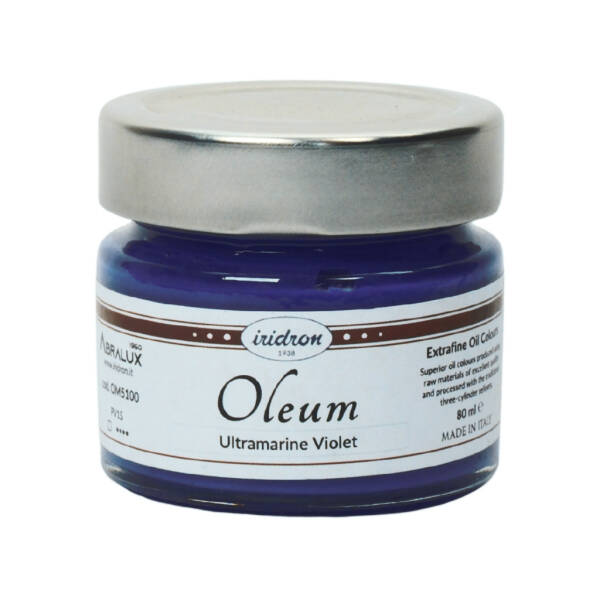 Iridron Oleum Yağlı Boya 80 ML Ultramarine Violet - 1