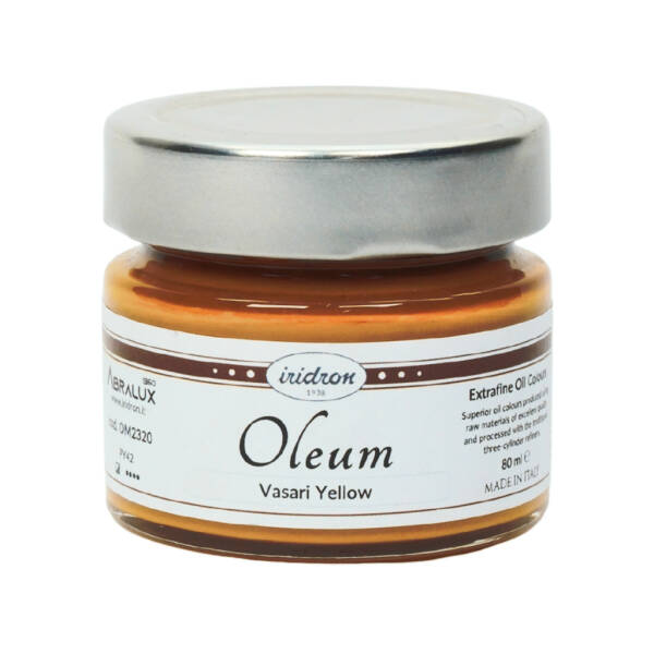 Iridron Oleum Yağlı Boya 80 ML Vasari Yellow - 1