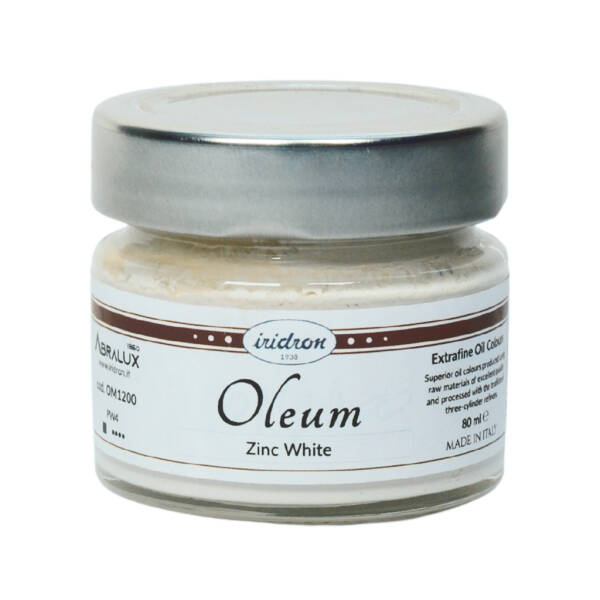 Iridron Oleum Yağlı Boya 80 ML Zinc White - 1