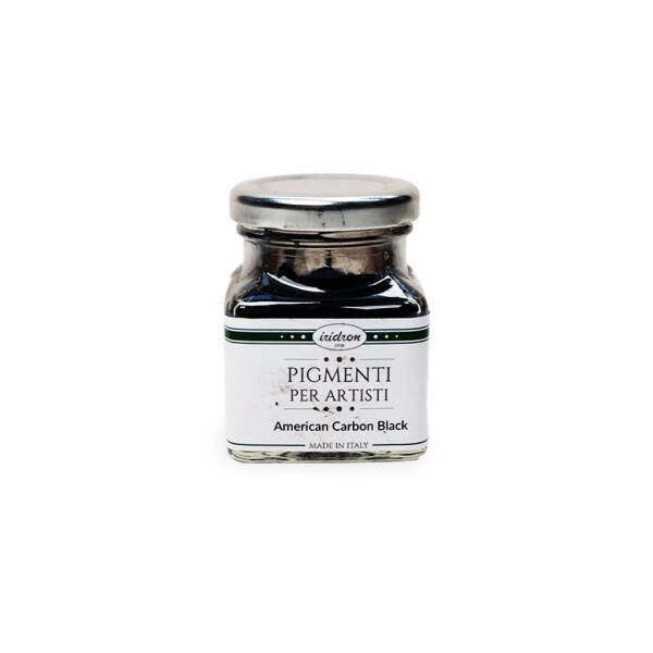 Iridron Toz Pigment 80ml American Carbon Black - 1