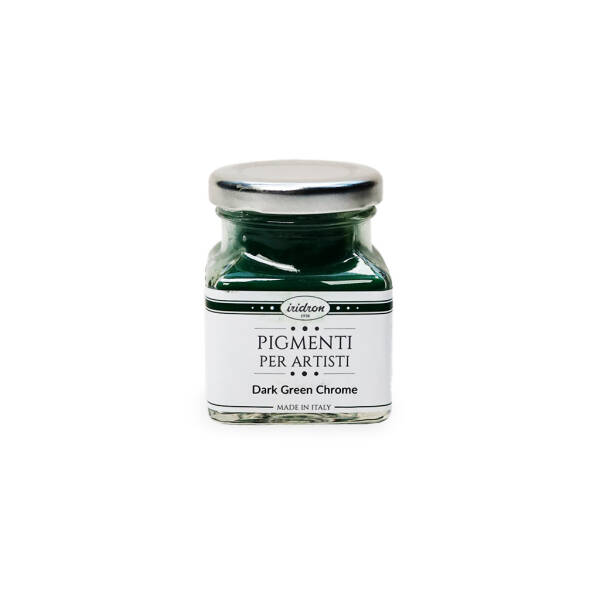 Iridron Toz Pigment 80ml Dark Green Chrome - 1