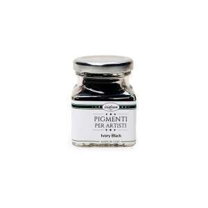 Iridron Toz Pigment 80ml Ivory Black - Iridron