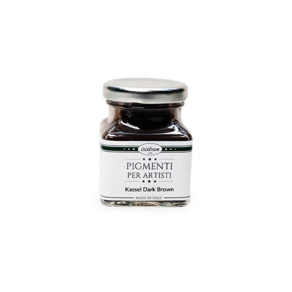 Iridron Toz Pigment 80ml Kassel Dark Brown (Earth) - 1