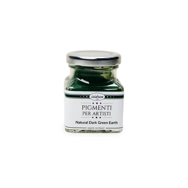 Iridron Toz Pigment 80ml Natural Dark Green Earth - 1