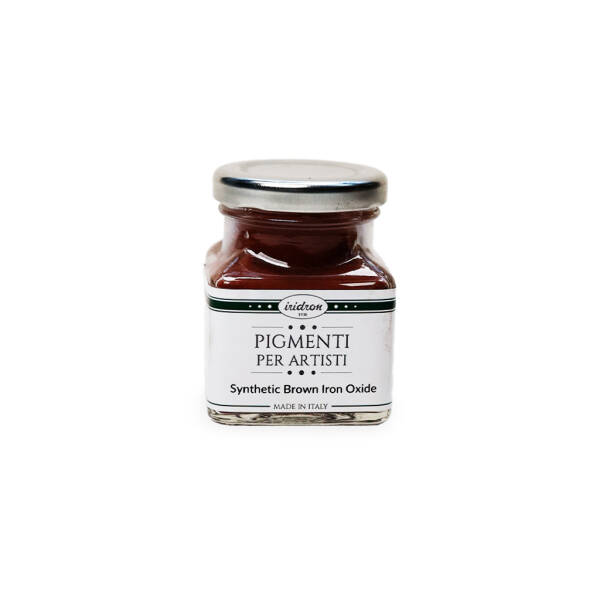 Iridron Toz Pigment 80ml Synthetic Brown Iron Oxide - 1