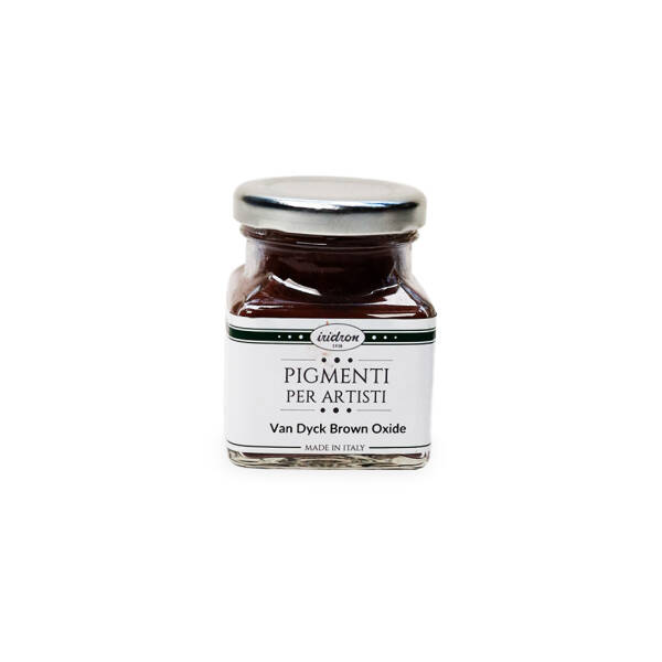 Iridron Toz Pigment 80ml Van Dyck Brown Oxide - 1